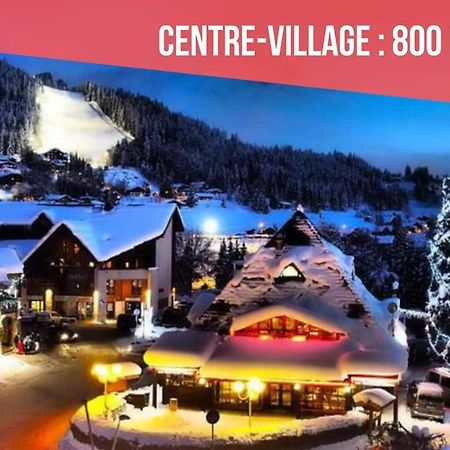 Red Apple Carroz Duplex De Charme Wifi Parking Balcon Tv Ski-Bus 雷加霍斯达哈施 外观 照片