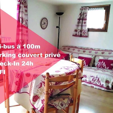 Red Apple Carroz Duplex De Charme Wifi Parking Balcon Tv Ski-Bus 雷加霍斯达哈施 外观 照片